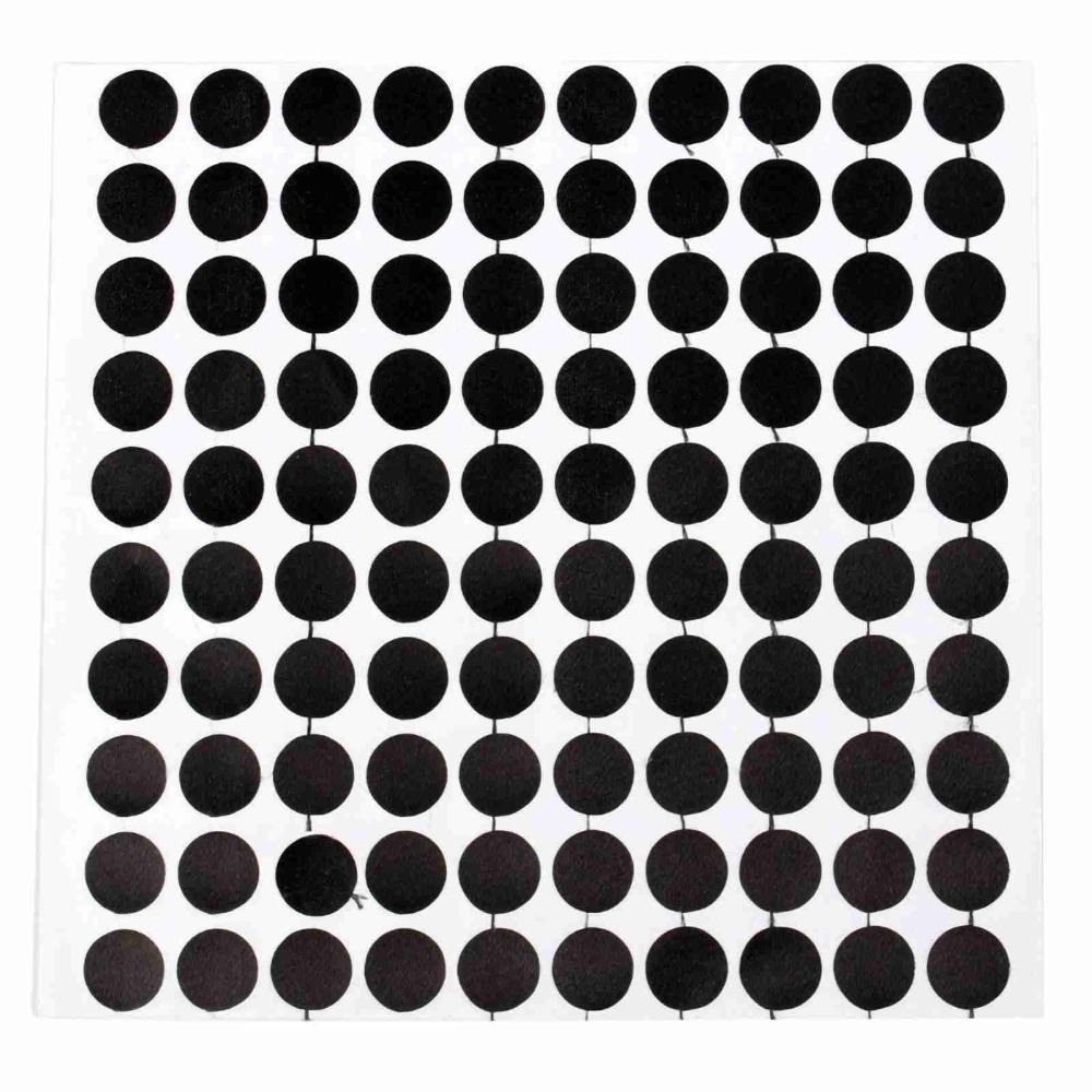 15PCS,100PCS 35MM White Ball Locator Black Billiard Point Sticker  Billiards Practice