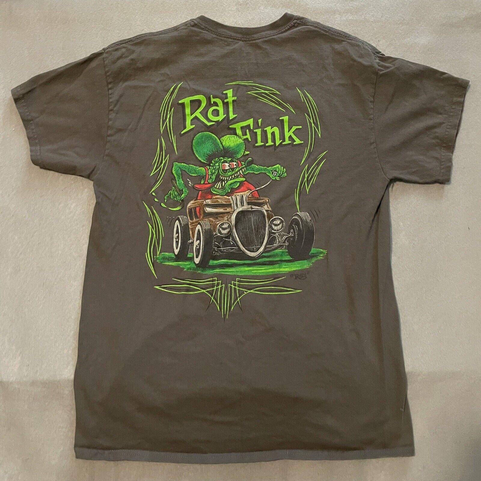 Collection Ed Roth Rat Fink Cotton Gift For Fan S-2345XL T-shirt S3652 S разноцветный
