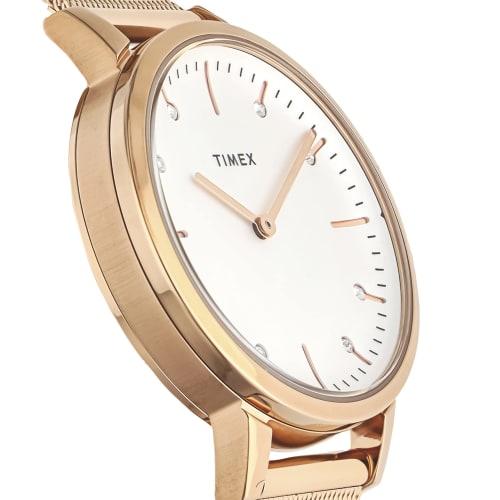 TIMEX Midtown Watch TW2V37100 Silver Dial Women's