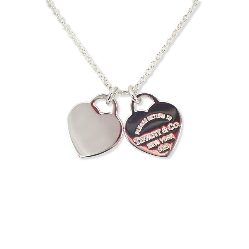 

[Used] TIFFANY/Tiffany 925 Return to Tiffany Double Heart Tag Pendant/g504-25