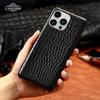 Luxury Genuine Crocodile Leather Phone Case For iPhone 17 Air 16 Pro Max 16 Plus 15 11 12 13 14 Pro Shockproof Back Cover