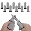 10pcs Finger Cots Cut Resistant Finger Sleeves Thumb Protector Reusable Fingertip Covers for Kitchen Work Sculpture Garden Craft