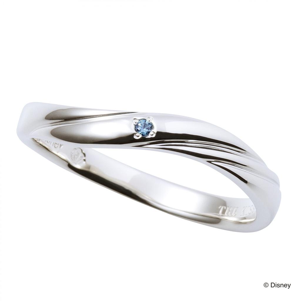 THE KISS The Little Mermaid Disney Princess Ring Size 21 [Disney Collection] Ariel/Silver Men's DI-SR2405NG