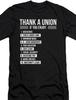 Thank a Union If You Enjoy..... T Shirt IWW Industrial Workers of the World
