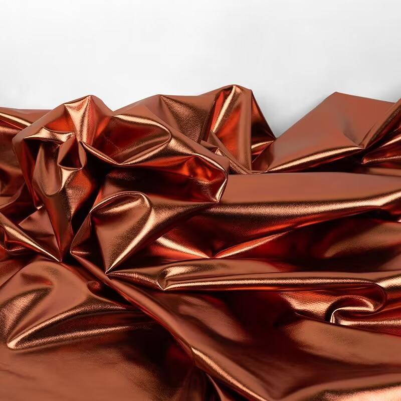 150x50cm/Stück Spandex glänzender Stoff Heißprägestoff Hochzeitsdekoration Bühnenauftritt Kleiderstoff DIY-Material
