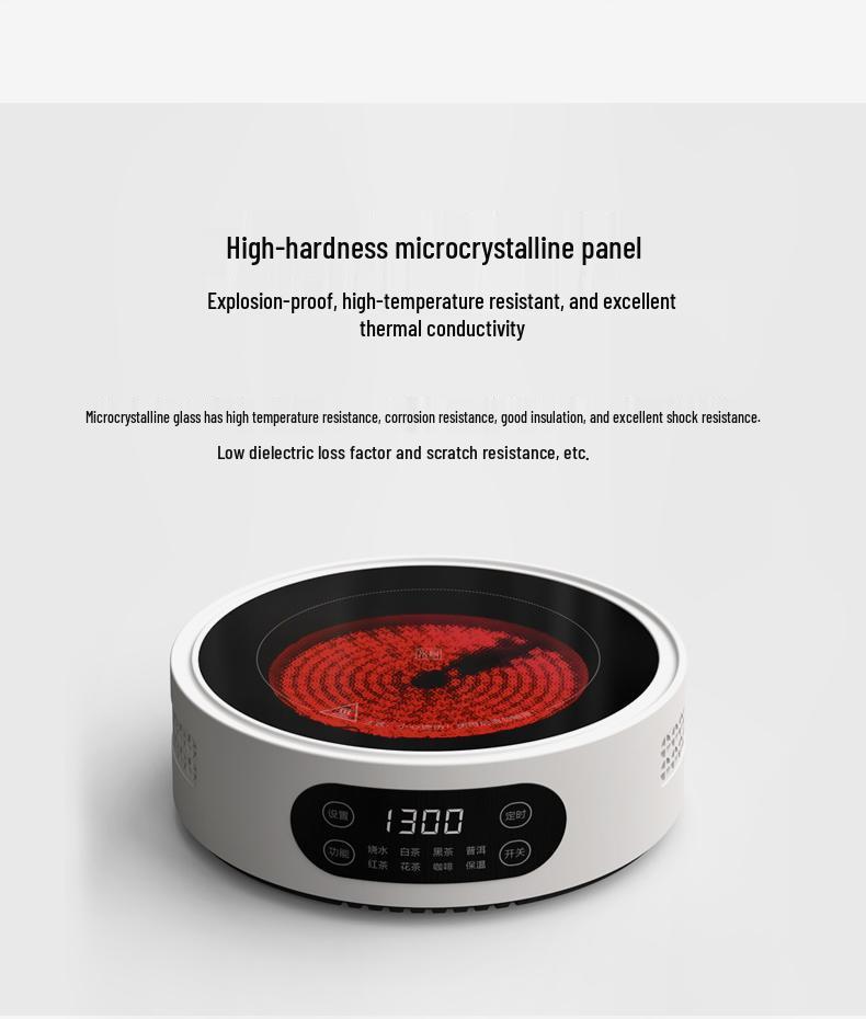 Micur 1500W Mini Electric Ceramic Tea Maker & Warmer