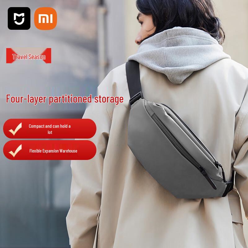 

Многофункциональная нагрудная сумка-кроссбоди Mijia Xiaomi