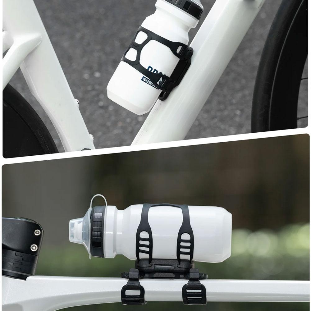 Bicycle Bottle Bracket Portable Lightweight Steady Bottle Holder Magnetic Buckle Straps Bottle Cage Bike Accessories