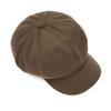 Solid Color Newsboy Cap Unisex Fiddler Hat Adjustable Driving Cabbie Cap Casual Winter Warm