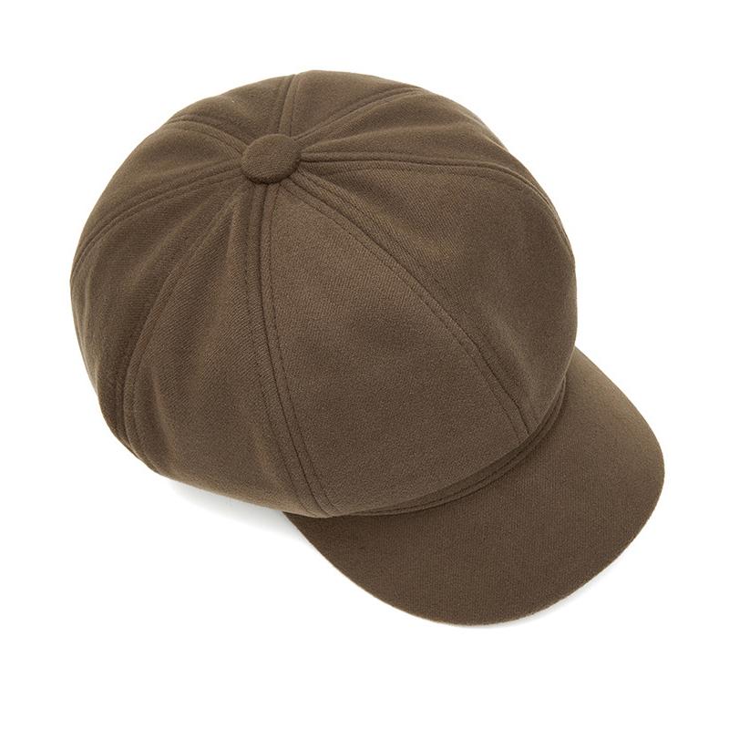 Solid Color Newsboy Cap Unisex Fiddler Hat Adjustable Driving Cabbie Cap Casual Winter Warm