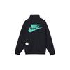 Nike Logo Stehkragen Reißverschlussjacke Herrenjacke Schwarz DM5021-010