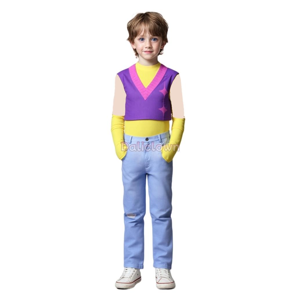 סט בגדי קוספליי מסתוריים לילדים פאה KDPop KPDH אנימה סאג'ה בנים סודה פופ מסתורי קוספליי בנות תחפושת ליל כל הקדושים גברים מבוגרים