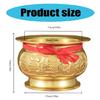 Brass Incenses Stick Holder Offering Bowl Ritual Vessel Incenses Burners of Buddhas Home Indoor Worship Censers Supplies