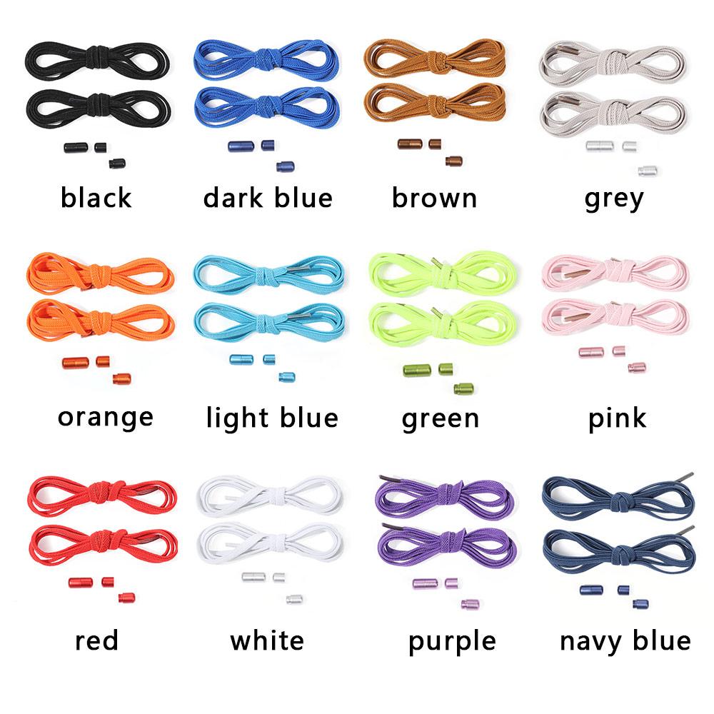 New Sneakers for Kids Adult Sneakers Shoelace No Tie Shoelaces Quick Lazy Laces Elastic Lock