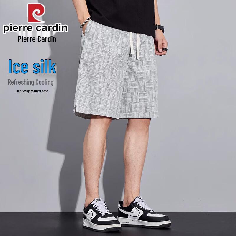 Pierre Cardin Men's Ice Silk Loose Casual Shorts