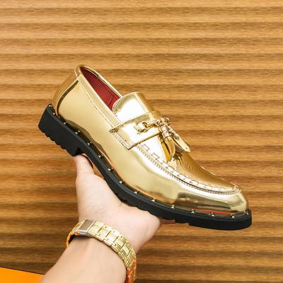 Fashion Fashionable Loafers Men PU Casual Fashion Versatile High-quality Formal Shoes Gentlemen's Social Shoes Size 38-46 Men Shoes