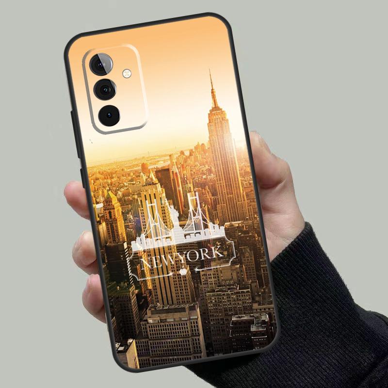New York City Funda For Samsung Galaxy A14 A24 A34 A54 A72 A52 A32 A22 A12 A51 A71 A33 A23 A13 A53 Case