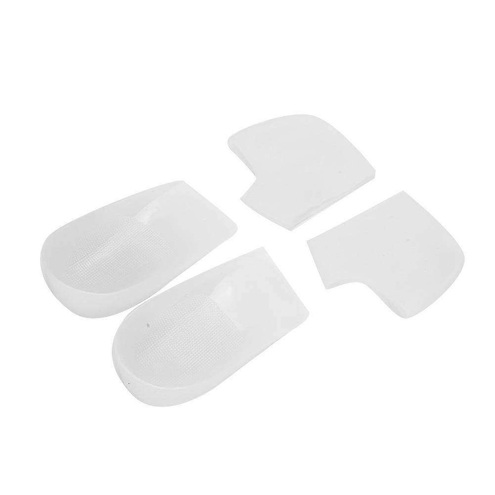 Height Lifting Heel Pad Increase Socks Foot Insole Cushion Taller Insert With Heel Cover
