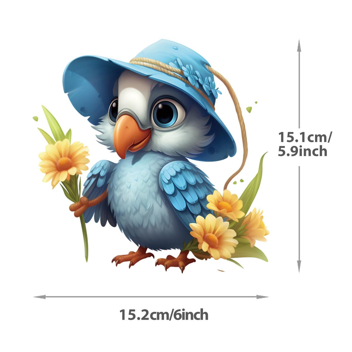 

Термопереводные картинки DTF нашивки животные цветы теплопередача моющиеся DIY новый аксессуар для одежды термонаклейки среднего размера