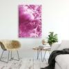 Canvas Print, Pink Waves