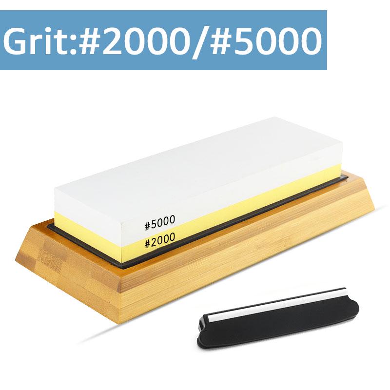 Messerschärfer Wetzstein Schleifsteine Schleifstein Wasserstein 2 Stufen Whetstone Pro Küchenwerkzeug 240-10000 Körnung