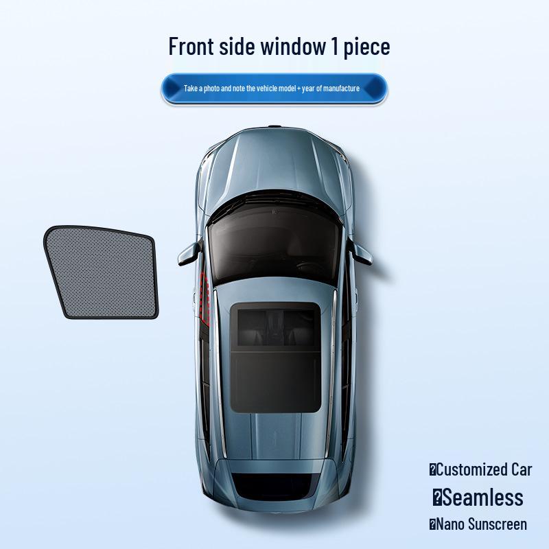 Magnetic Car Sunshade: Side Window Sun Blocker & Heat Insulation Cover