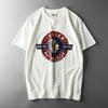 Export Tail Single Men's Cut Label Cattle Goods Amekaji American Retro T-shirt Short Sleeve Trendy Super Hot Half Sleeve Tops