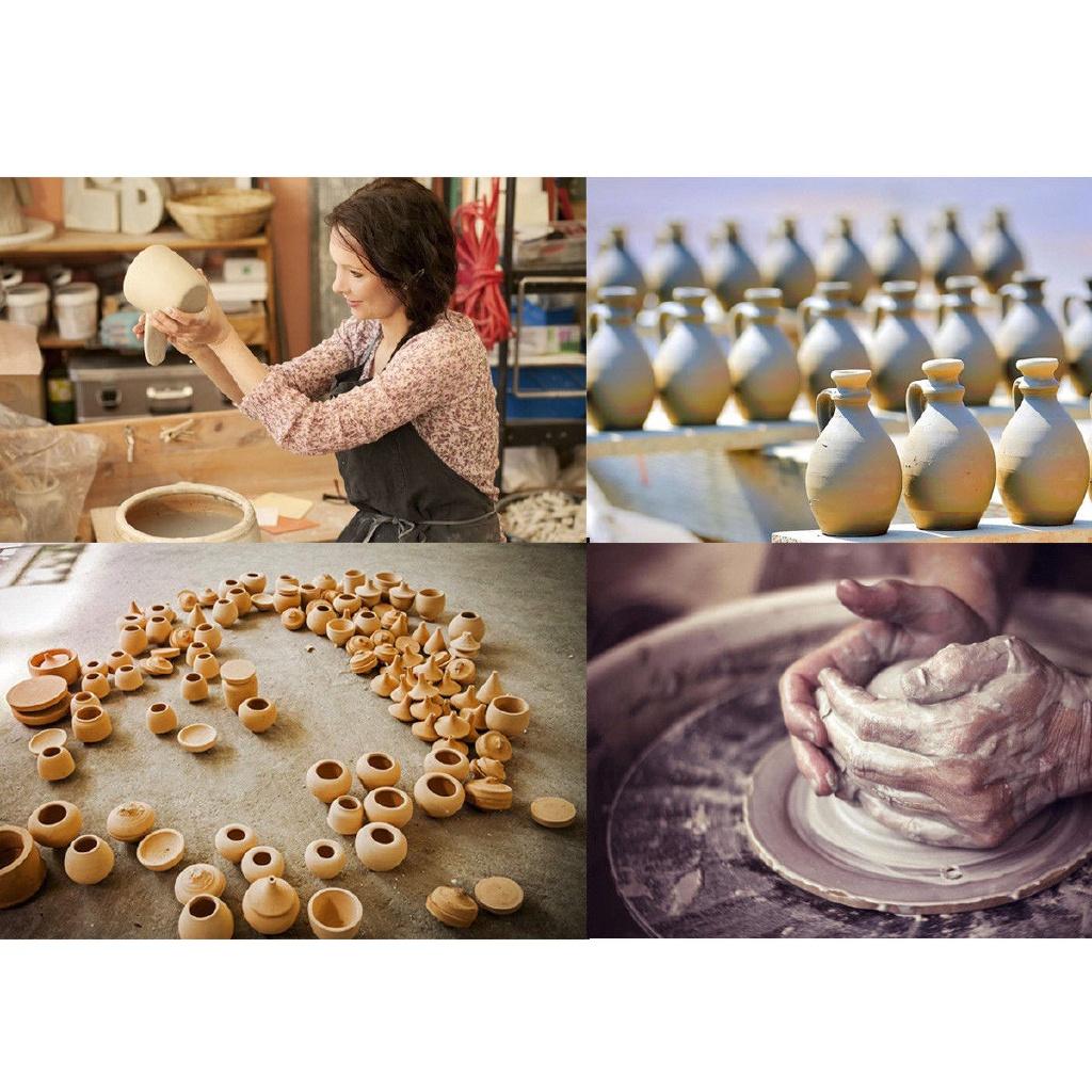 32 cm 220 V 350 W hrnčiarsky kruhový stroj Ručne ovládaný kľukou a pedálom Keramické dielo z hliny s mobilným plynulým nízkym hlukom