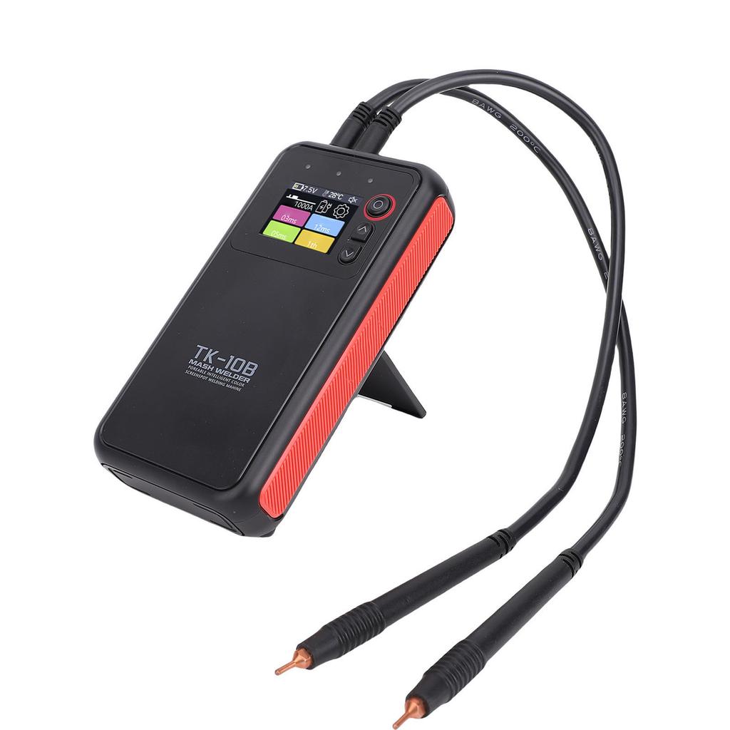 Battery Spot Welder 1.8 Inch Display Screen 5000mAh Adjustable Output Portable Spot Welding Machine for 0.1 0.25mm Ni