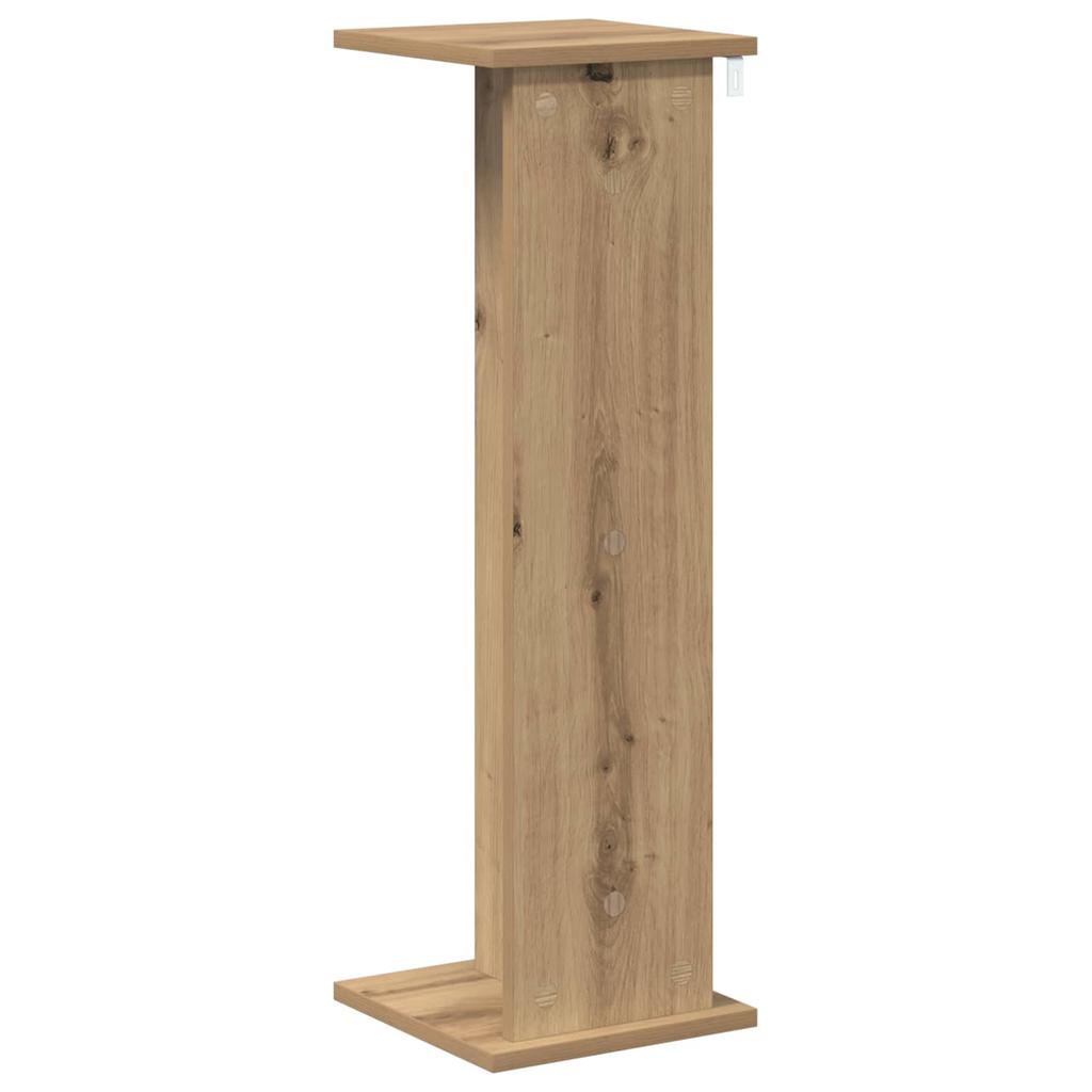 Plant Stand Artisan Oak 25 x 25.5 x 80.5 cm Particleboard