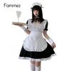 Yosuga No Sora Kasugano Sora Anime Maid Cosplay Costume - Black and White