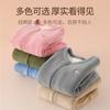 Kids Thickened Fleece Warm Winter Zip Up Cardigan Outerwear Jacket For Boys Girls