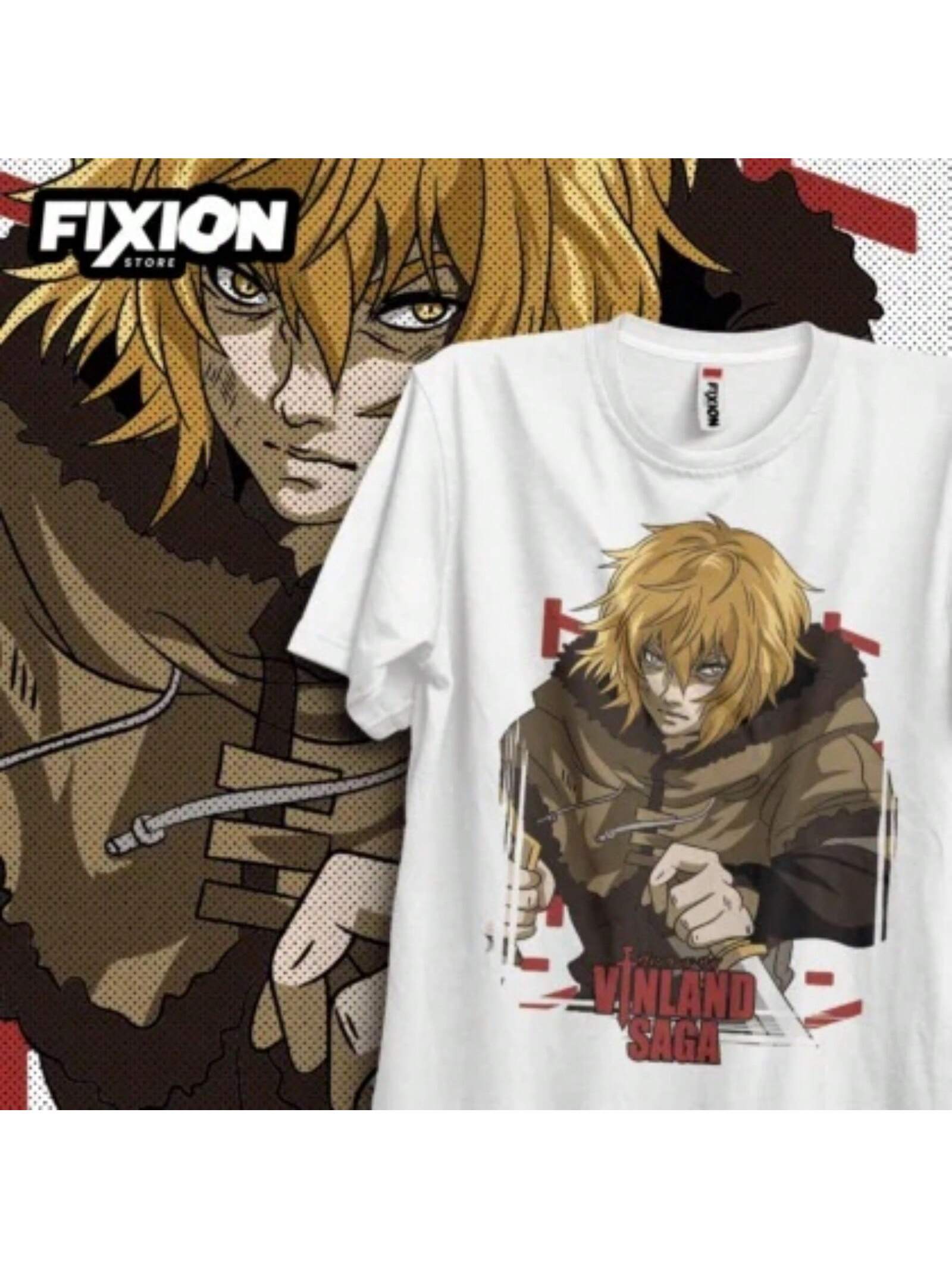 Vinland Saga T-Shirt Cotton Shirt S разноцветный
