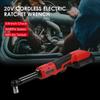 Lepmerk 3/8-inch 20V Cordless Electric Ratchet Wrench 450RPM Variable Speed 60N.M Power Ratcheting