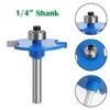 Shank Milling Cutter Steel T-Sloting Woodworking Workshop