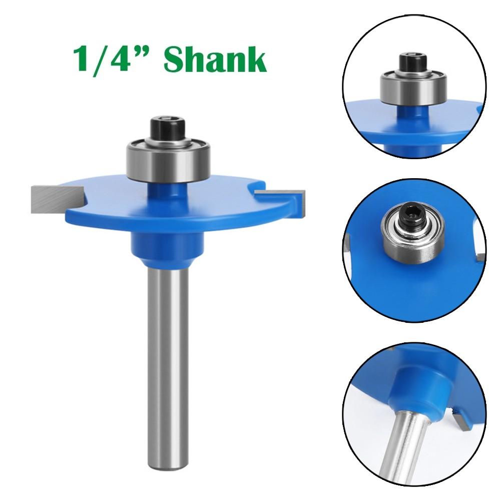 Shank Milling Cutter Steel T-Sloting Woodworking Workshop