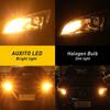 4PC PY21W BAU15S LED Turn Indicator Bulbs Signal Globes AMBER NO FLASHING HYPER