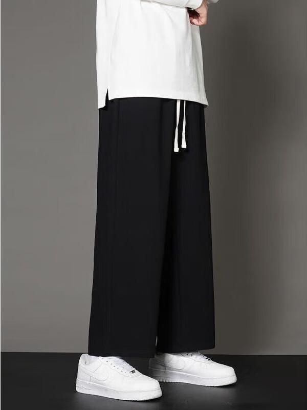 Dingfengbaoluo Loose Straight Leg Casual Pants