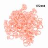 100Pcs Eyebrow Tattoo   Cup Microblading Pigment Glue Holder L