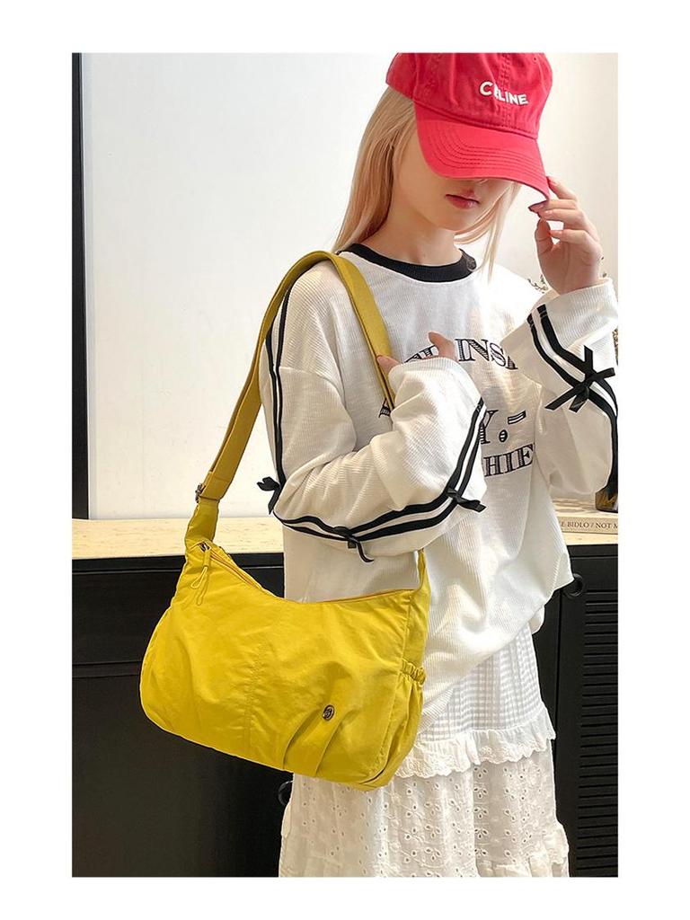 Damen Nylon Umhängetasche mit großer Kapazität - Lässig, wasserdicht, reisefreundliche Canvas-Muttertasche