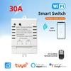 For Tuya WiFi Wireless Controller AC 85-265V Switch 30A Power Monitor Smart WiFi Switch DIY Timer Circuit Breaker Controller