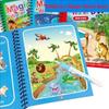 Kinder magisches Wassermalbuch wiederholbares Graffiti Puzzle Bild Szene Früherziehung kognitives Zuordnen für Kinder Malgeschenk