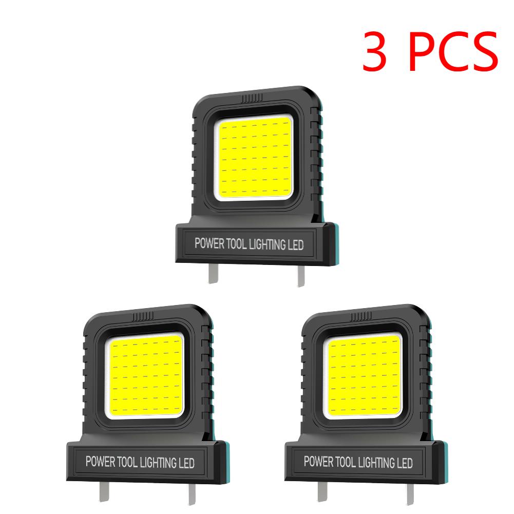 1-10PCS Power Tool Accessories LED Work Light for Makita for Milwaukee for Dewalt for Dayi Lomvum Zhipu 20V-21V Lithium Battery