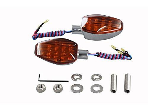 POSH FAITH Suprimentos para Motocicleta Pisca LED para Motocicleta (Tipo SF)