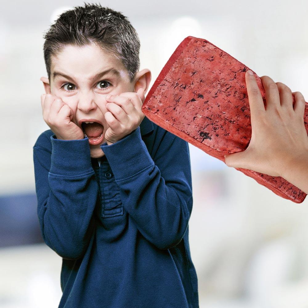 Simulation Brick Plush Sponge Brick Toy Cushion Funny Sponge Simulation Brick Cute Creative Simulation Fake Brick Plush Cushion