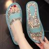 Printed Summer Slippers for Women Anti Slip Soft Sole for Men Indoor Home Couple's New Trendy Leisure Flat Bottom Slippers