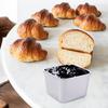 6pcs Square Salad Dressing Cup Leak-proof Snack Box Jam Cup Sauce Cup  Worker