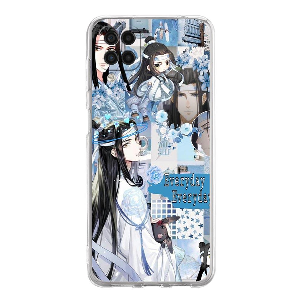 

Прозрачный чехол для телефона Samsung Galaxy A13 A51 A71 A21S A12 A11 A31 A52 A41 A23 A53 A73 A32 5G A03S Мягкий чехол Аниме Mo Dao Zu Shi Samsung A52 5G