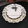 Vintage round Metal Cake Plate European Style Dessert Serving Tray for Afternoon Tea Wedding Banquet Home Decor