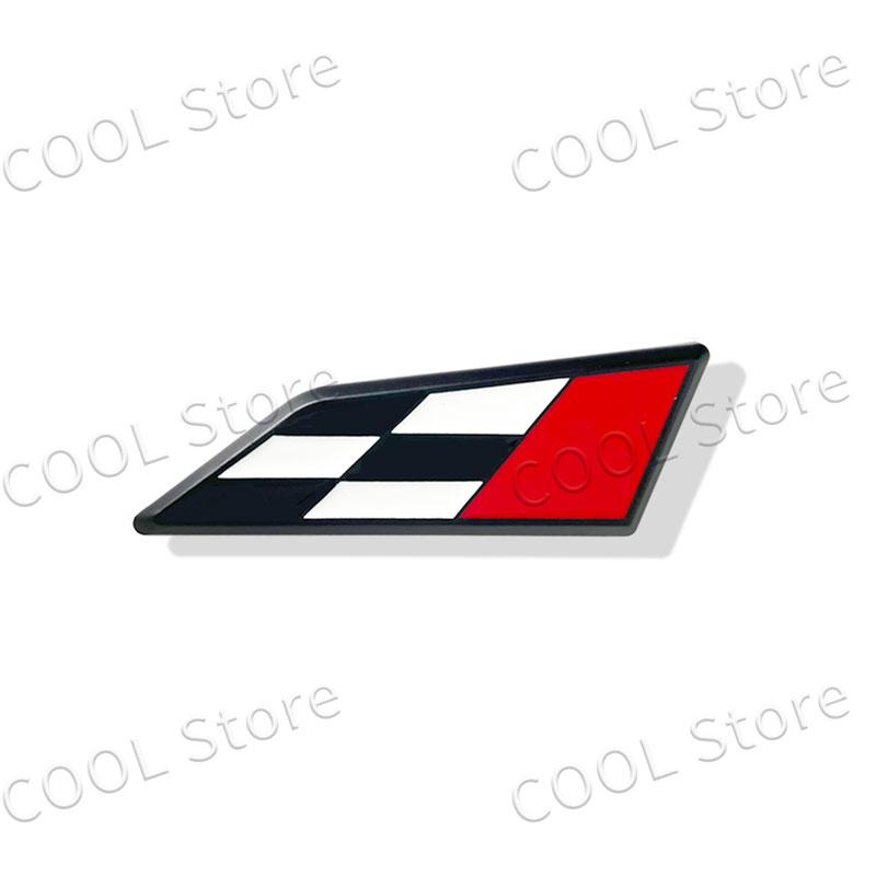 3D Chrome Metal Car Styling Race Flag Emblem Body Trunk Fender Badge Sticker For Seat Leon 300 Cupra Ateca Arona Ibiza Altea